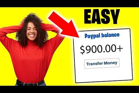 Best Way For Beginners To Earn $900 In FREE PAYPAL MONEY! (Make Money Online)