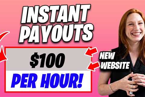 App Pays You $100 Per Hour Instantly! (Make Money Online For Free)