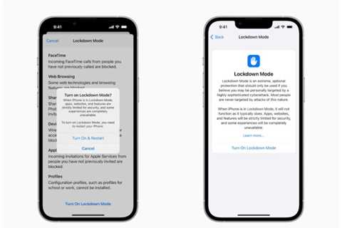 Why Lockdown mode from Apple is likely one of the coolest safety concepts ever