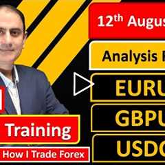 Market Analysis August 12, 2022  | Live Forex Trading & Coaching | Get Funded