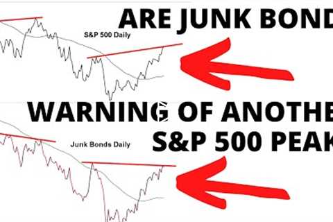 SPY QQQ Investing Stock Market CRASH: Are Junk Bonds, Dumb Money & Bitcoin Warning Of Another..