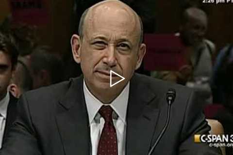 Investment Banks and the Financial Crisis  Goldman Sachs' Chair and CEO 2010
