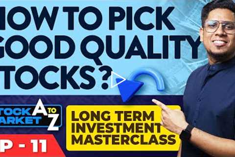 Introduction to Fundamental Analysis Basics | Learn Long Term Investment | Stock Market A-Z E11