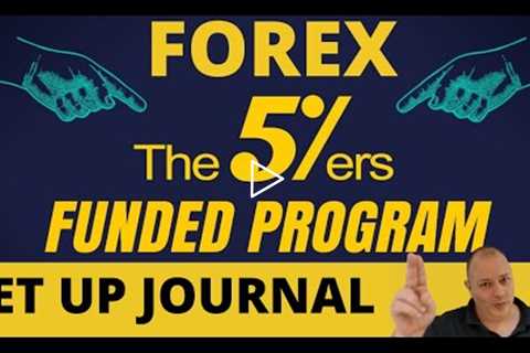5%ers PROP FUND $40,000 for Christmas = Set up Forex Journal
