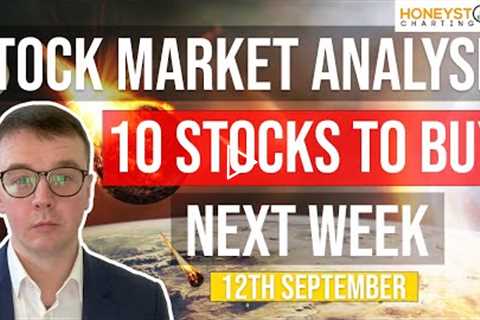 Stock Market Analysis | 10 Stocks To Buy | 12-16th September 2022