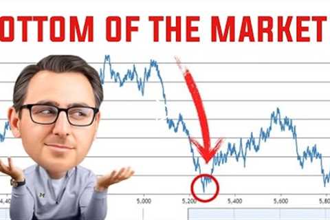 Will the stock market fall further from here? | Bottom of the Market