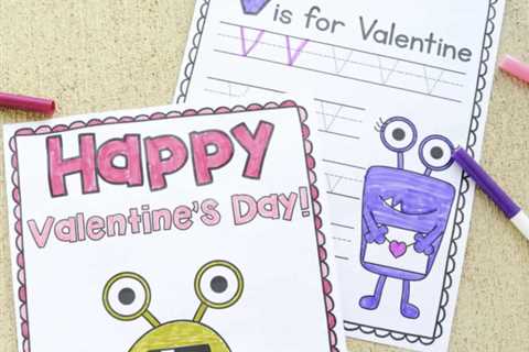 Free Printable Valentine’s Day Coloring Pages for Children