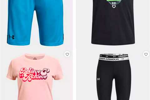 *HOT* Below Armour Youth Shorts, Tees, Pants and extra solely $12.50 every shipped!