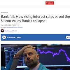 SVB Collapse Revisits Bank Regulation Issues