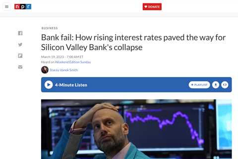 SVB Collapse Revisits Bank Regulation Issues