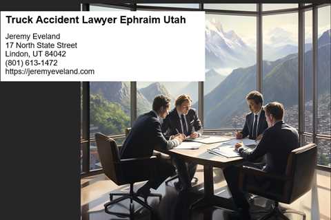 Truck Accident Lawyer Ephraim Utah