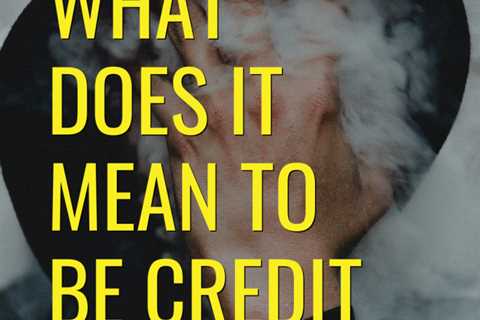 What Does It Mean to Be Credit Invisible?