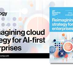 Reimagining cloud technique for AI-first enterprises